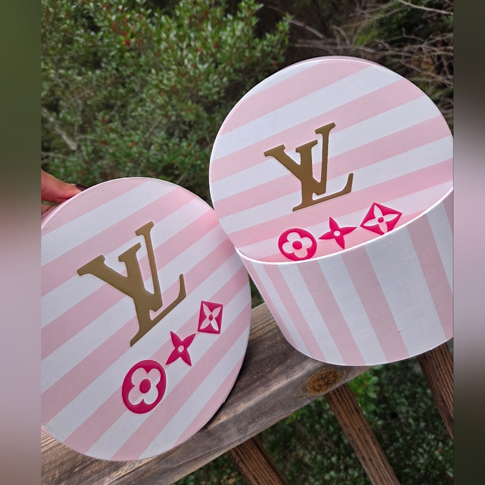 Custom LV Storage Boxes (2 In Set)